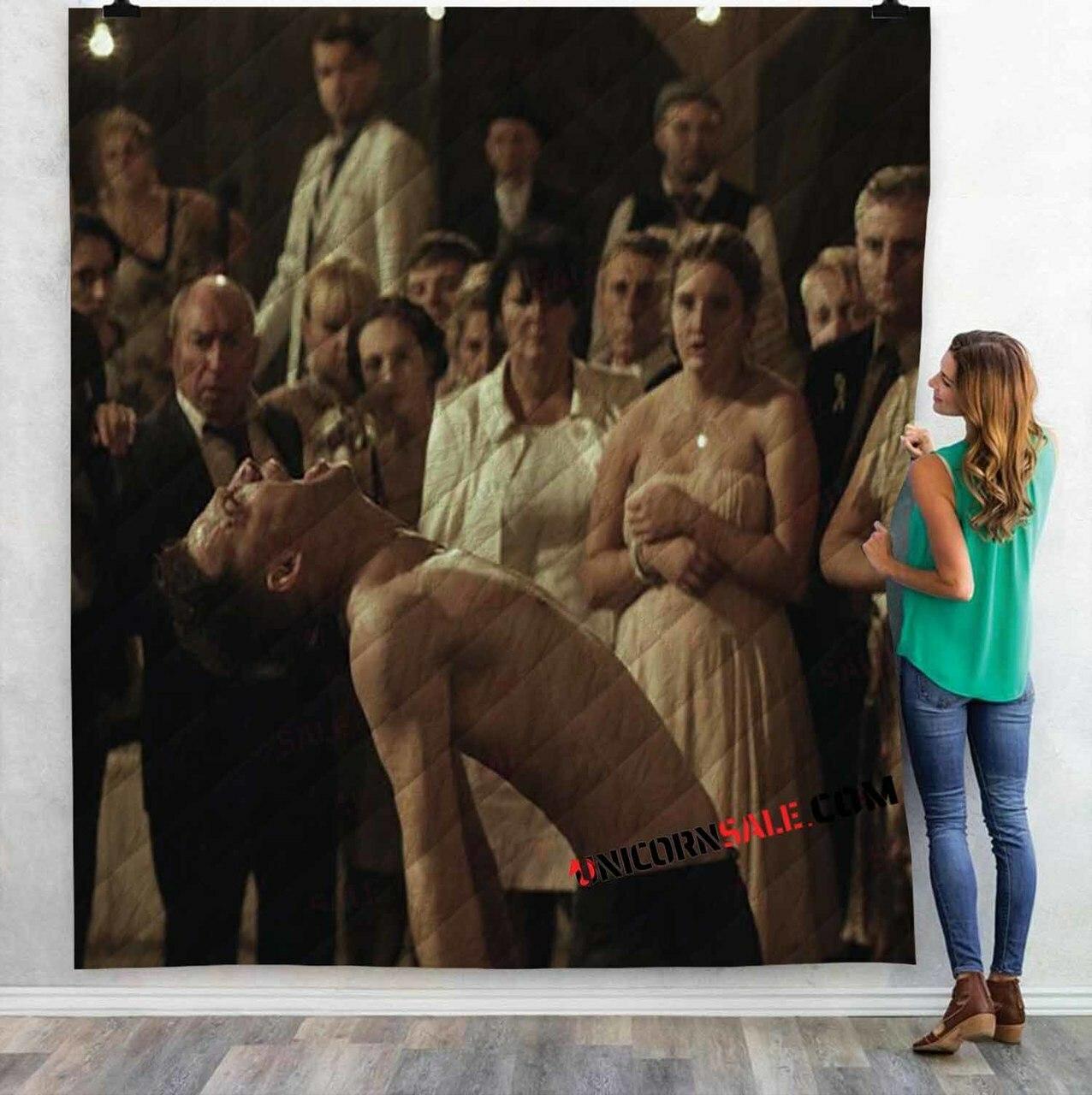 Movie Demonic V 3Dtomized onalized Quilt Blanket
