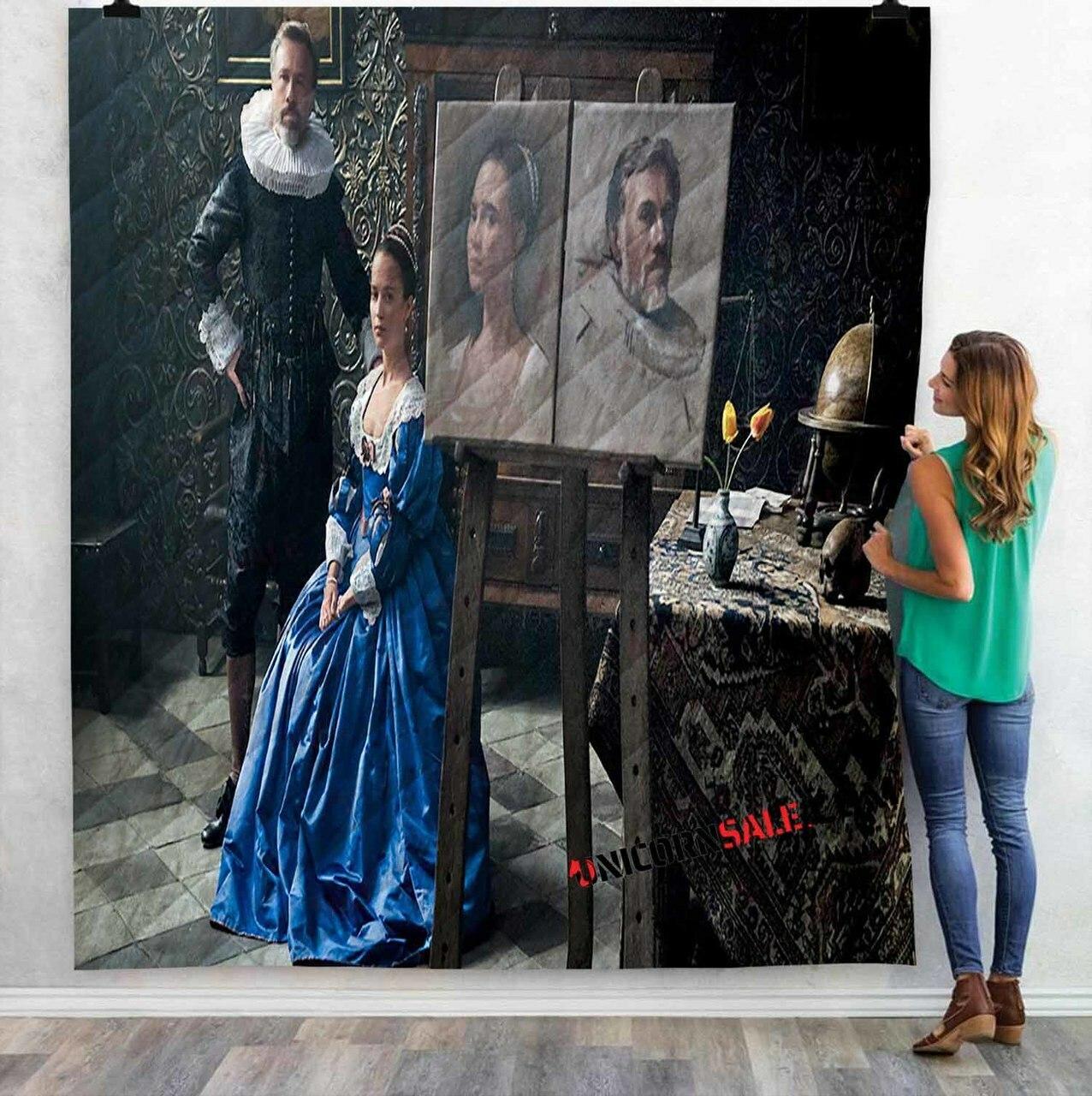 Netflix Movie Tulip Fever N 3Dtomized onalized Quilt Blanket
