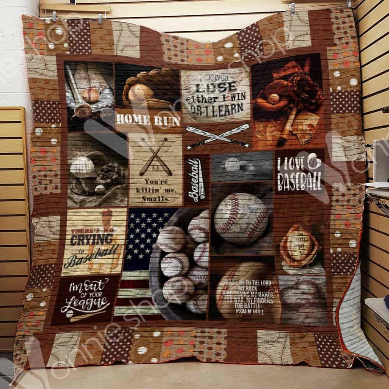 Baseball Quilt Blanket Dhc06021387Td