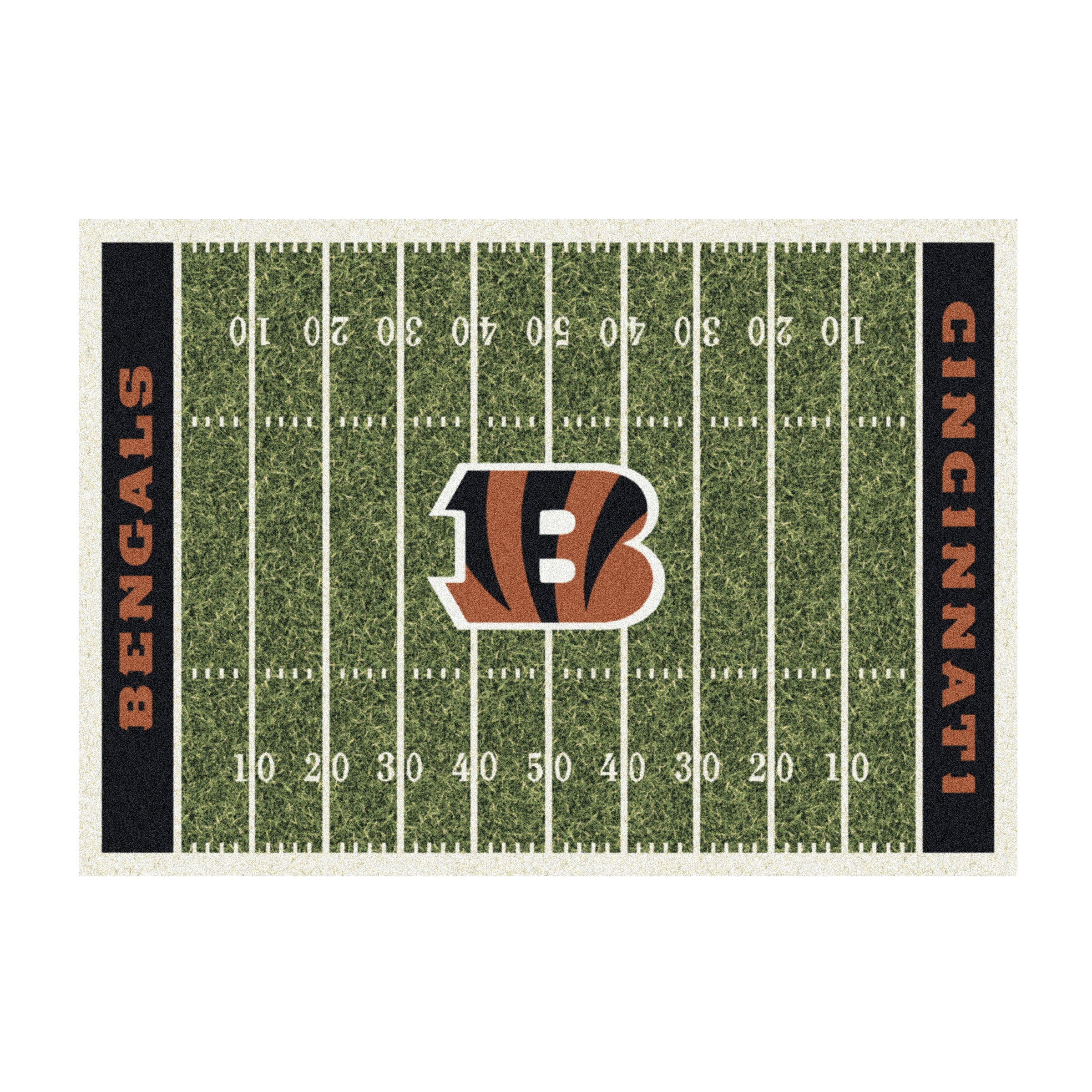 Nfl Cincinnati Bengals Team Logo Area Rug Home-Field Design