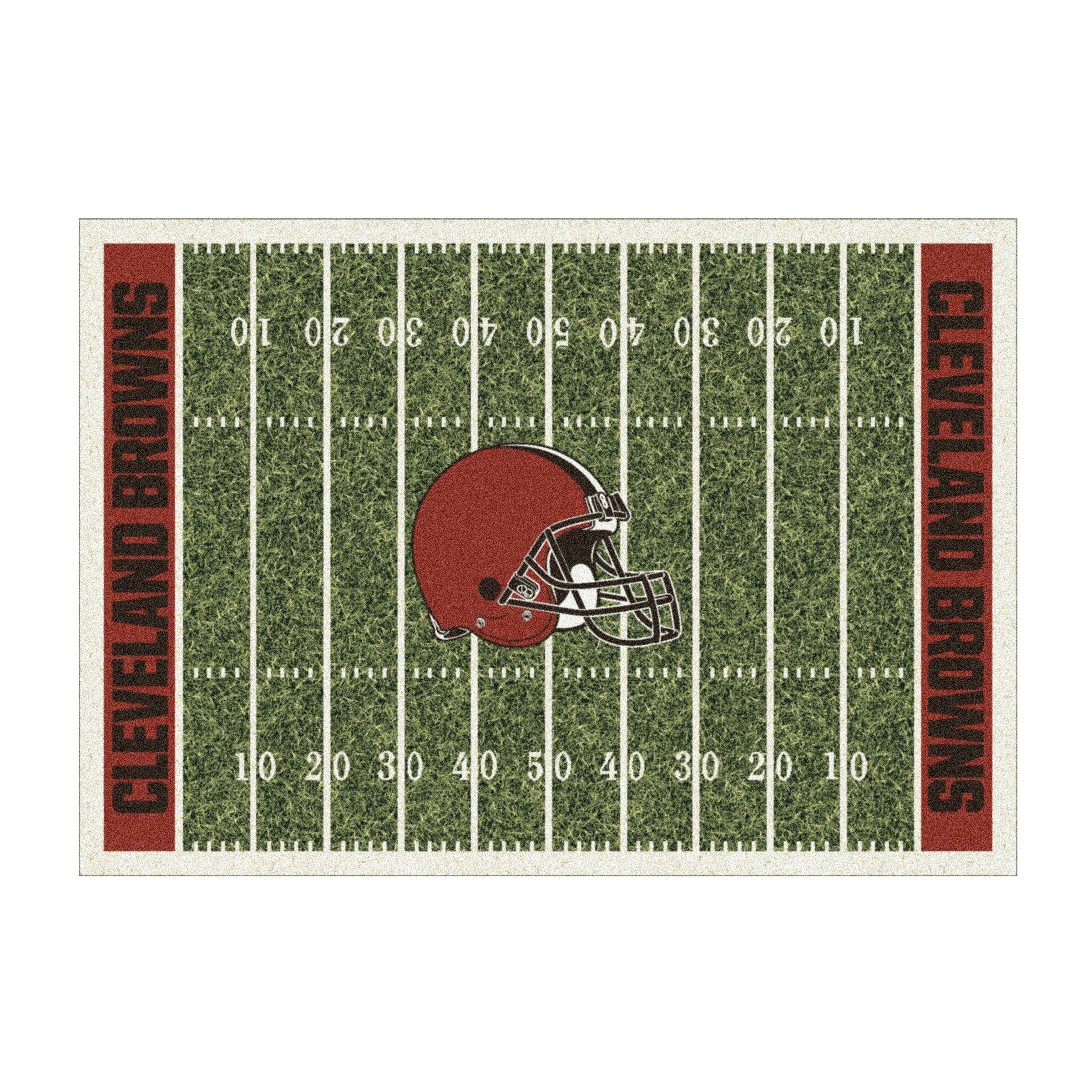 Nfl Cleveland Browns Team Logo Area Rug Home-Field Design