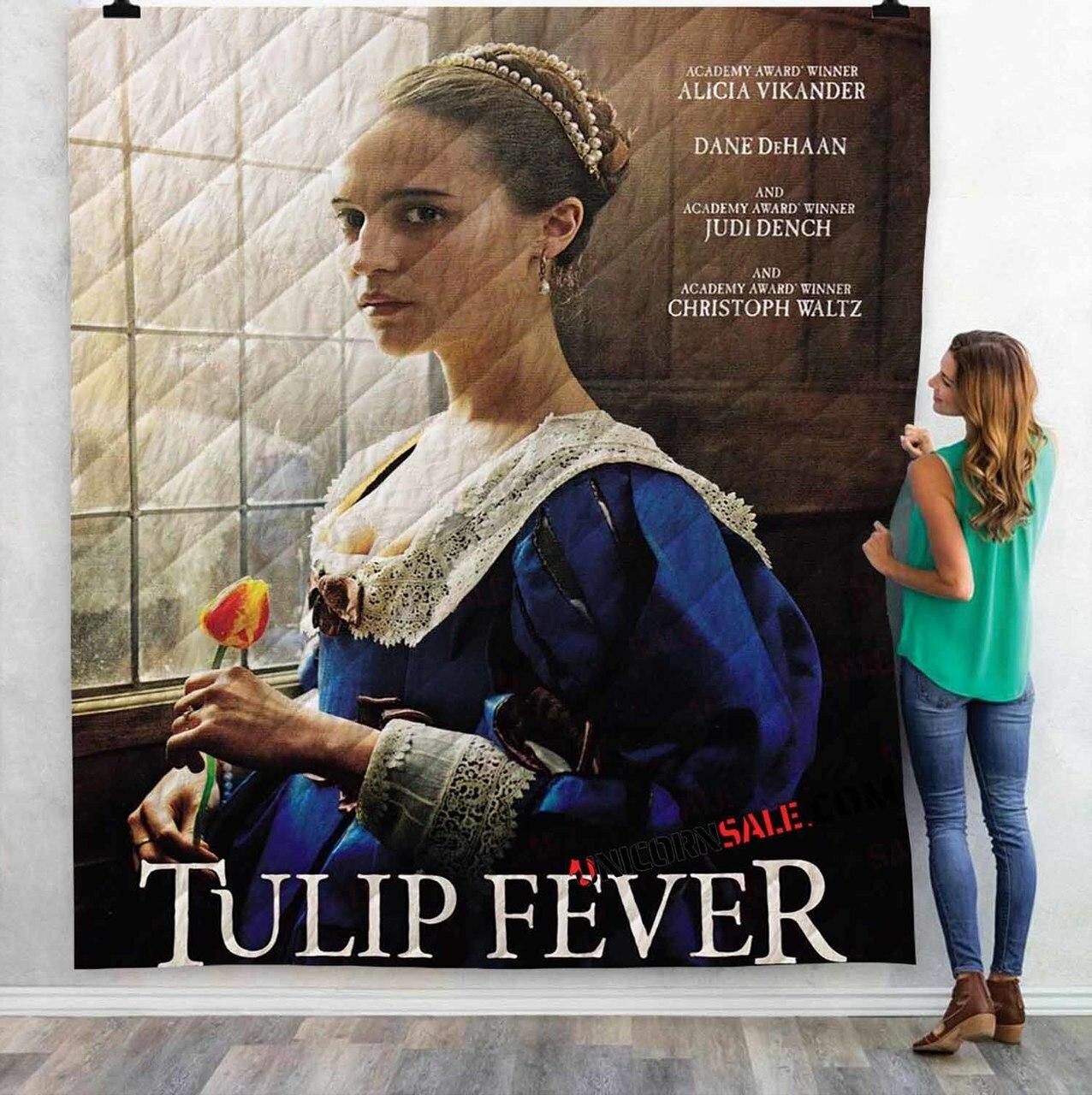 Netflix Movie Tulip Fever D 3Dtomized onalized Quilt Blanket