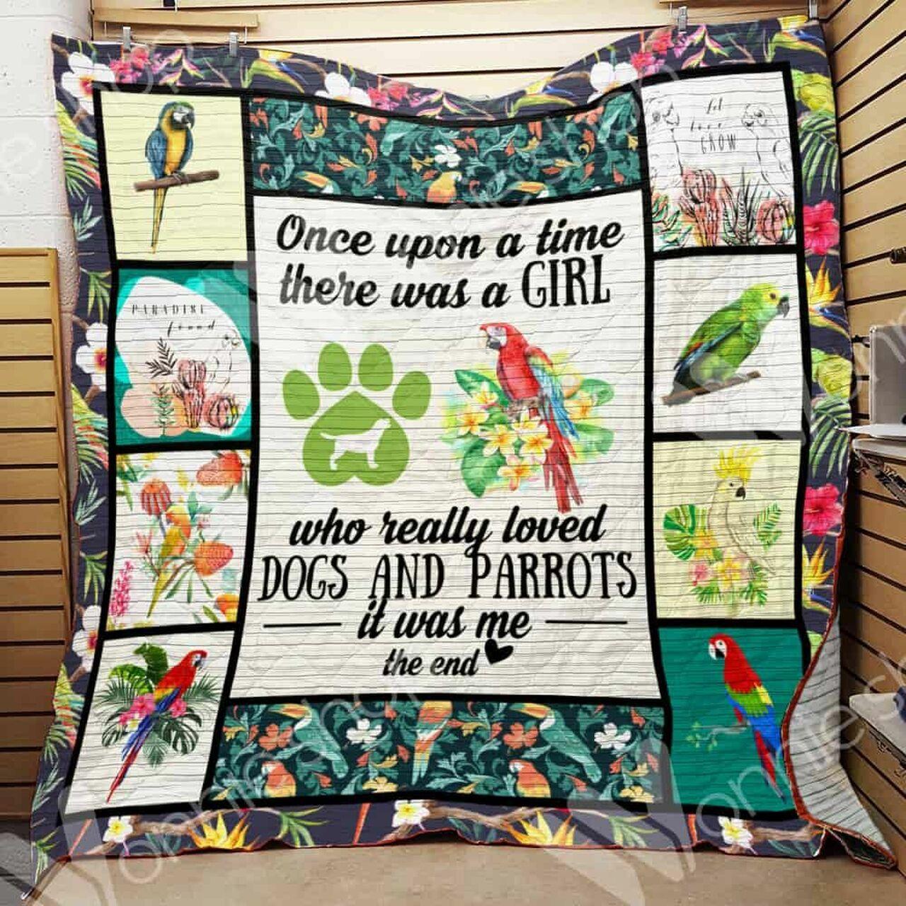 Parrot Quilt Blanket Dhc06021196Td