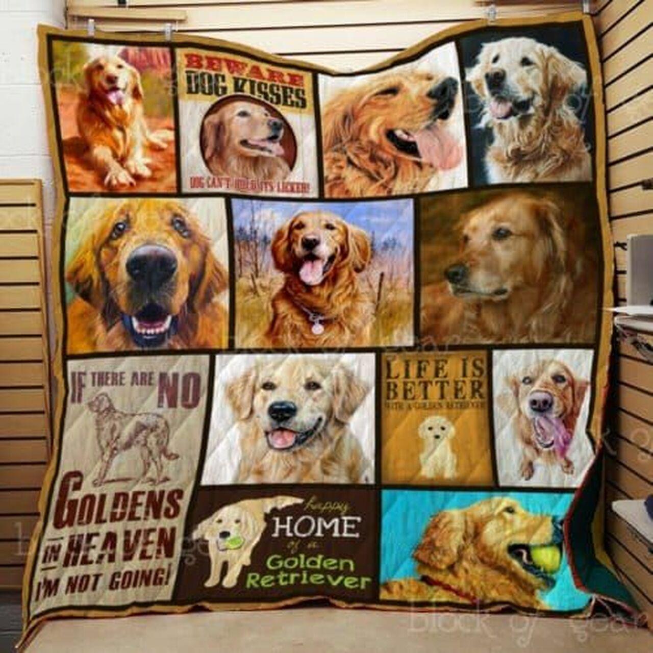 Golden Retriever Donth Me Quilt Blanket Dhc020120894Td