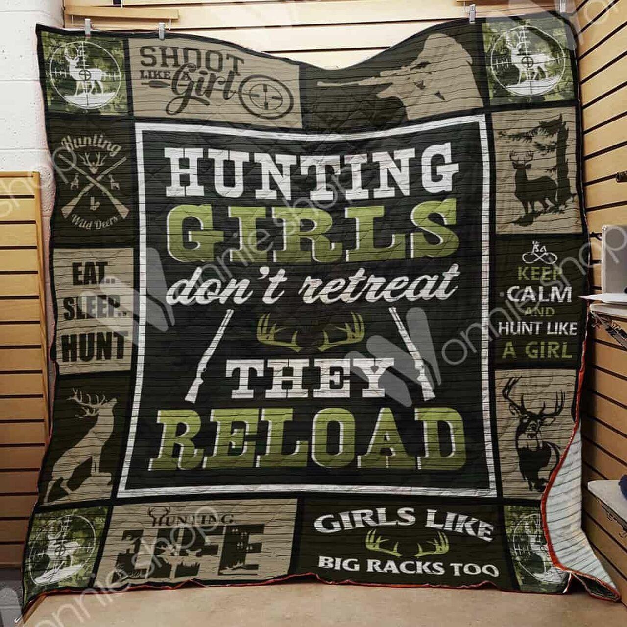 Hunting Girl Quilt Blanket Dhc03021098Td