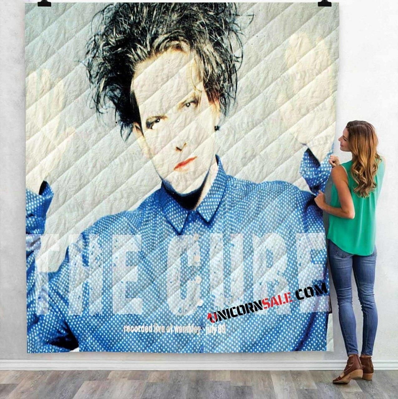 Musical Ats The Cure 3V 3Dtomized onalized Quilt Blanket