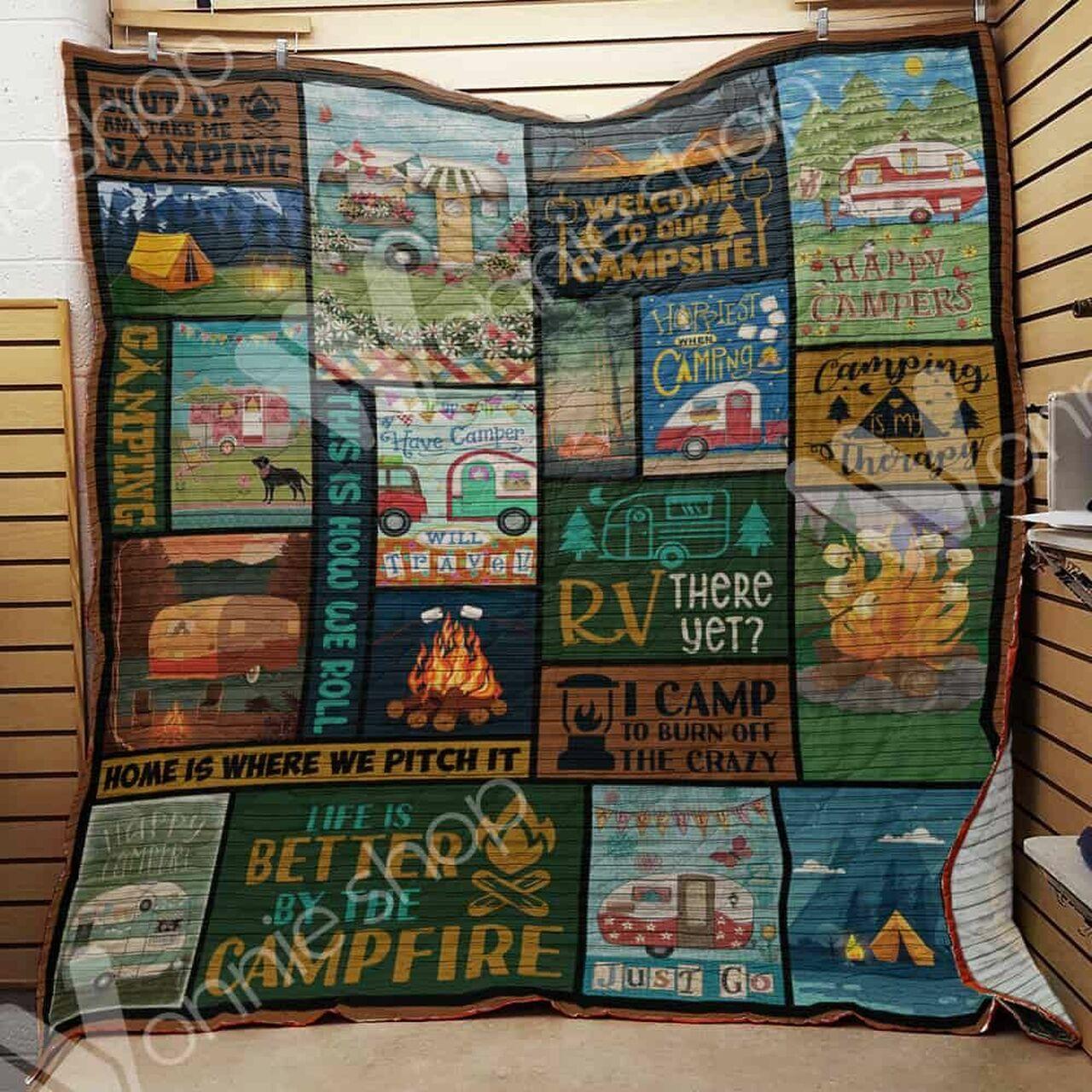 Camping Quilt Blanket Dhc06021228Td