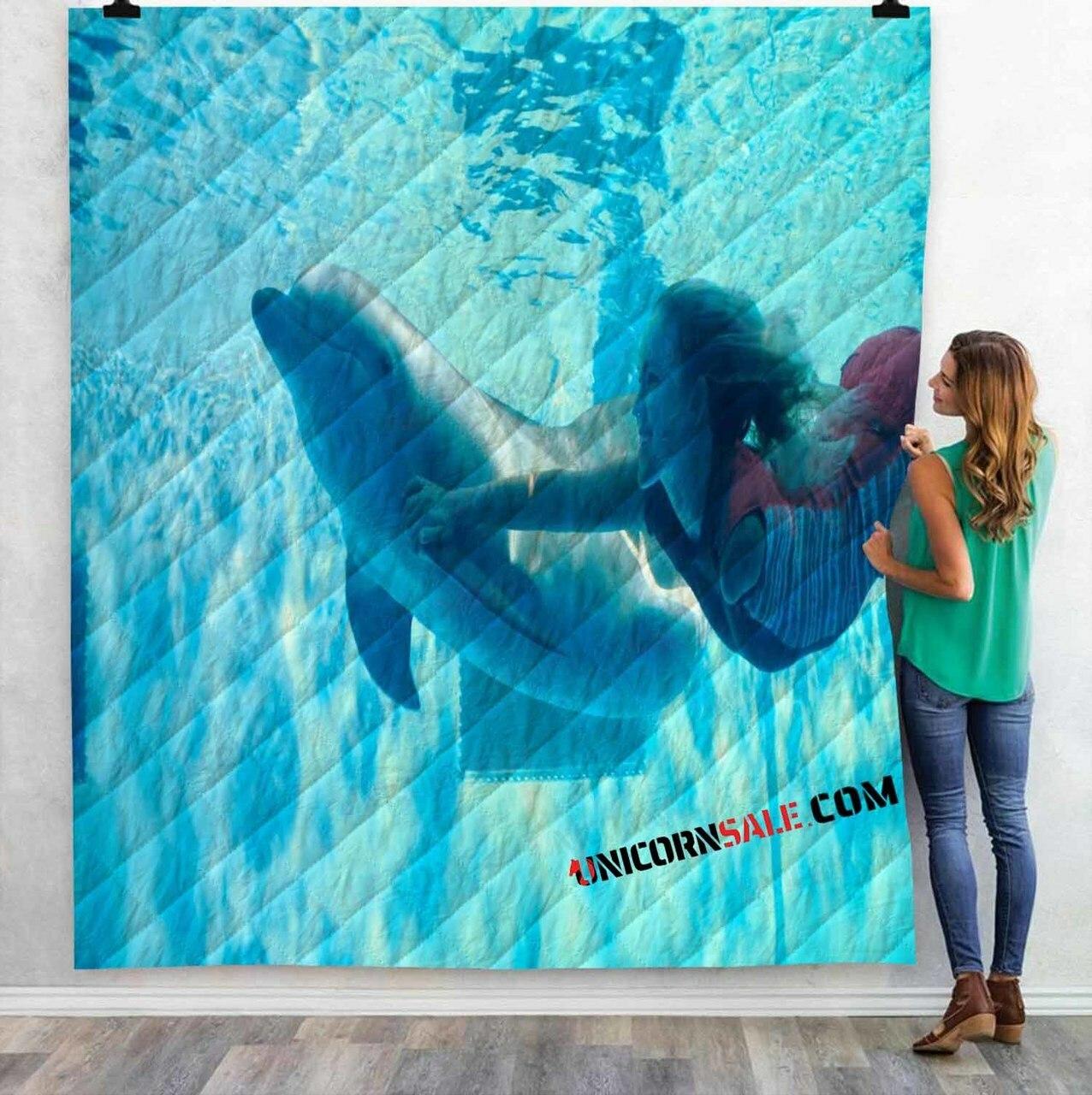 Movie Dolphin Tale 2 N 3Dtomized onalized Quilt Blanket