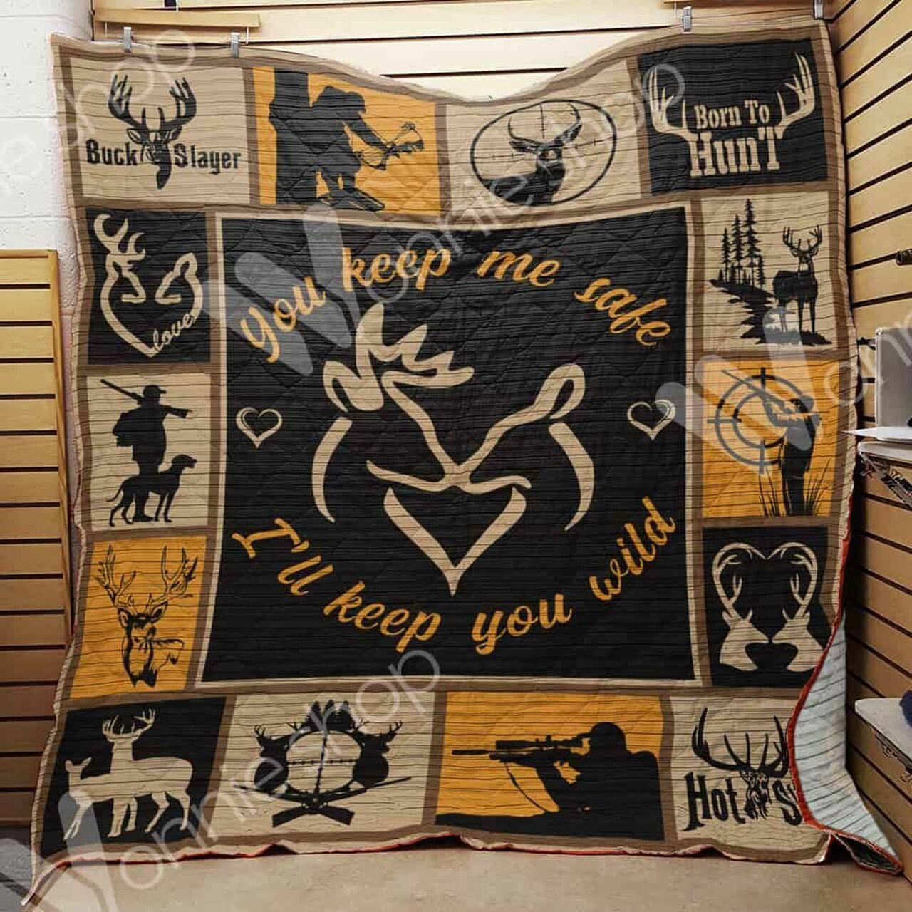 Hunting Quilt Blanket Dhc06021438Td