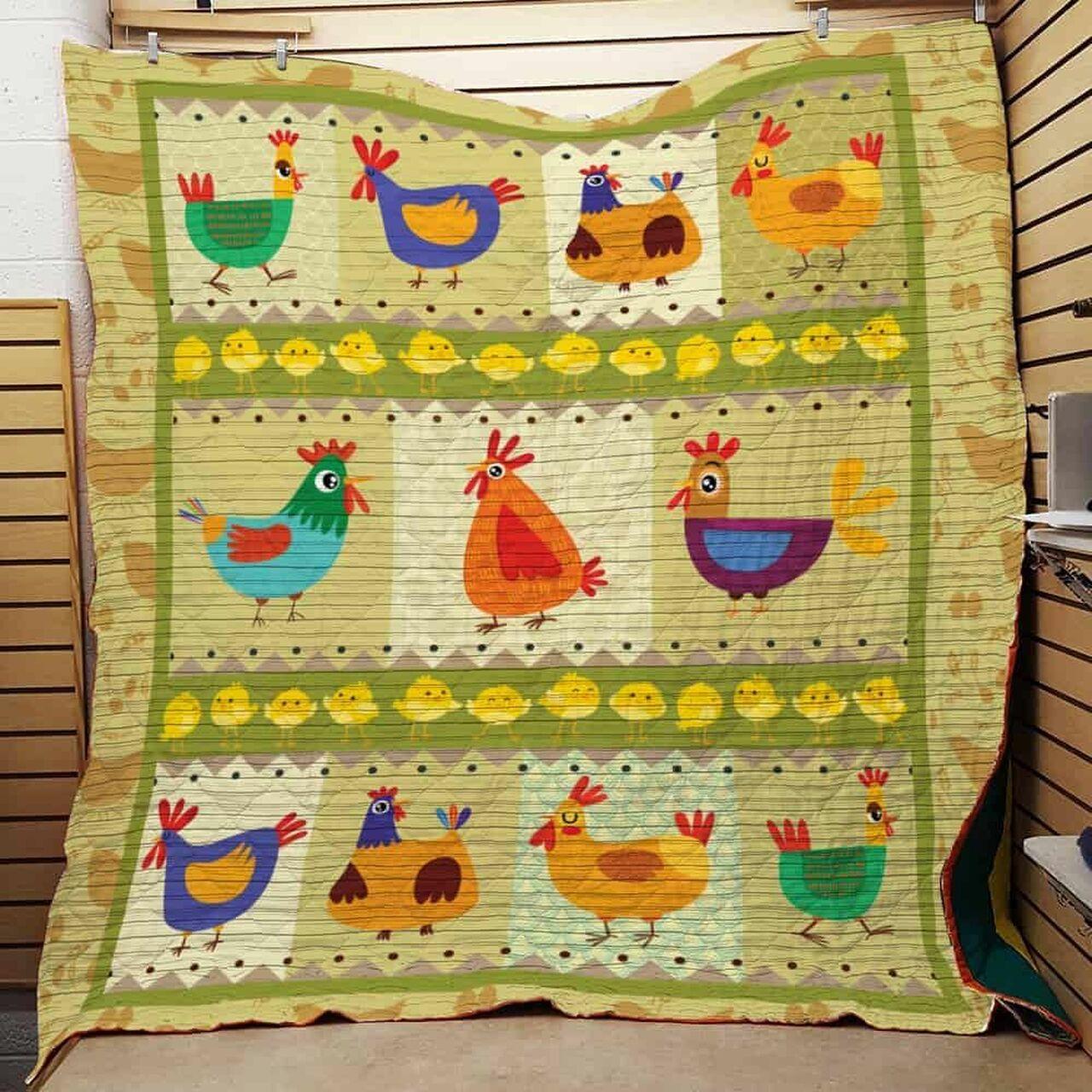 Chicken Quilt Blanket Dhc0502932Td