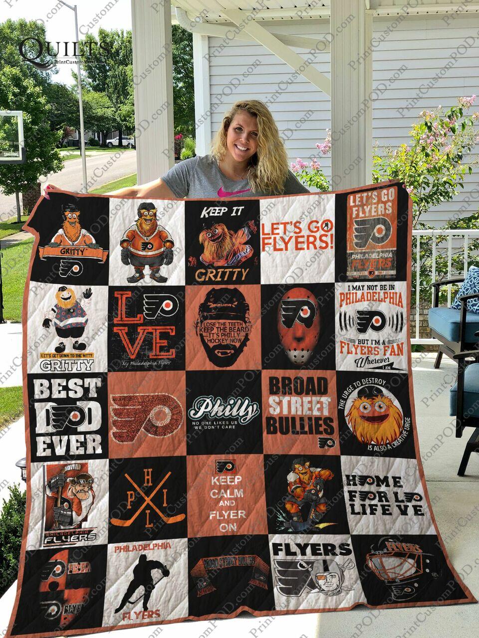 Philadelphia Fl Quilt Blanket Ver 25