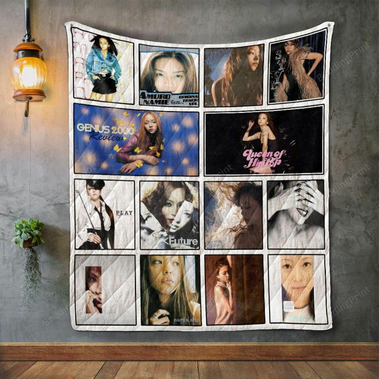 Namie Amuro Album Co Quilt Blanket