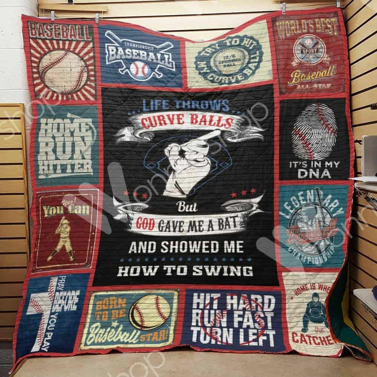Baseball Quilt Blanket