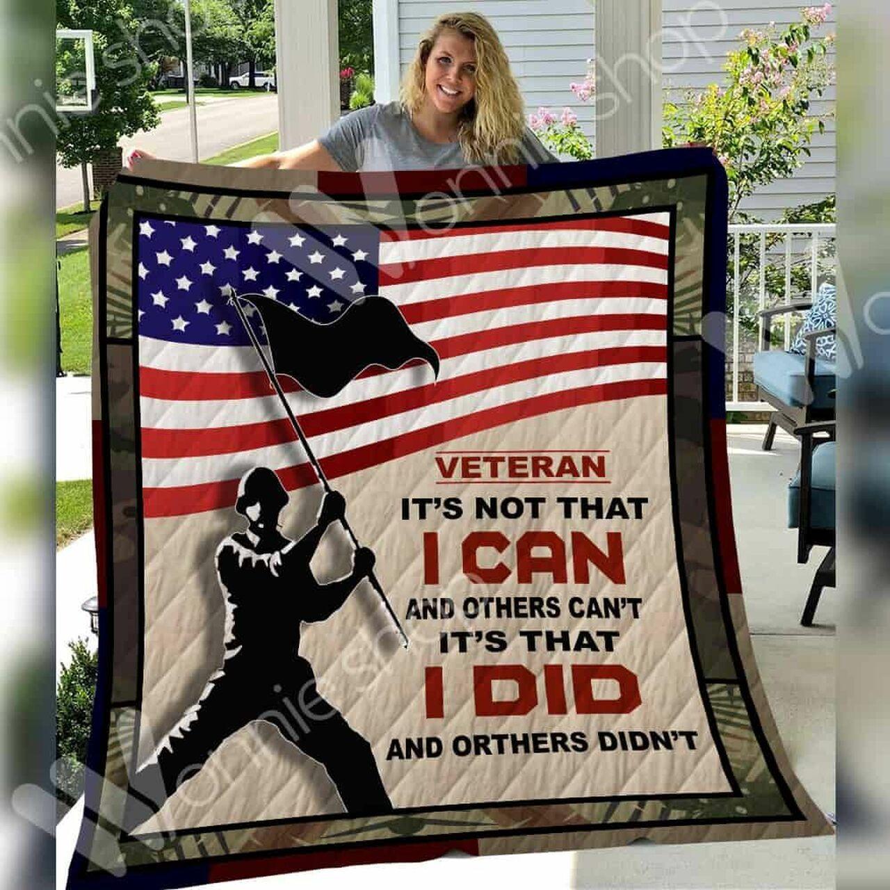 Veteran Quilt Blanket Dhc06021007Td