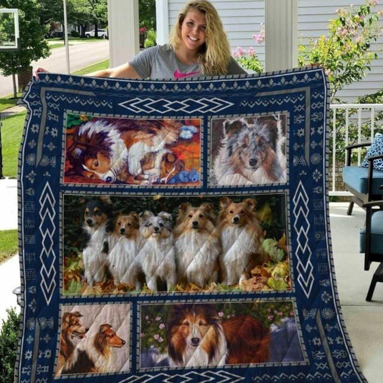 Shetlaheepdog Then You Look At Me Quilt Blanket Dhc020120583Td