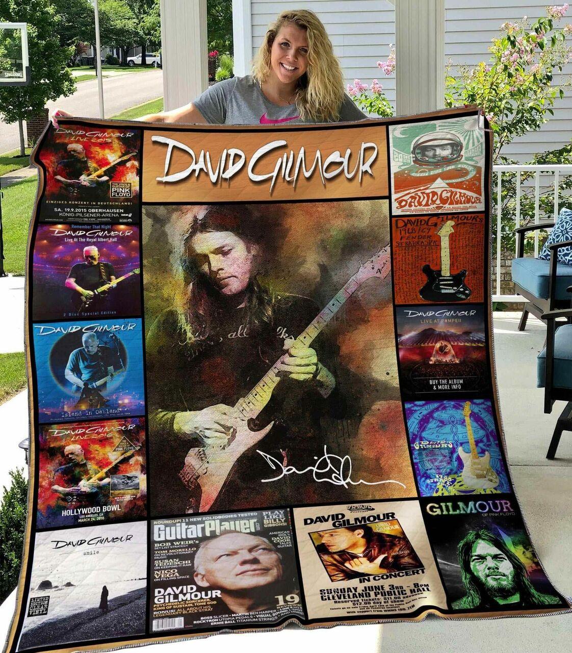 David Gilmour V1 Blanket Th0107 Quilt