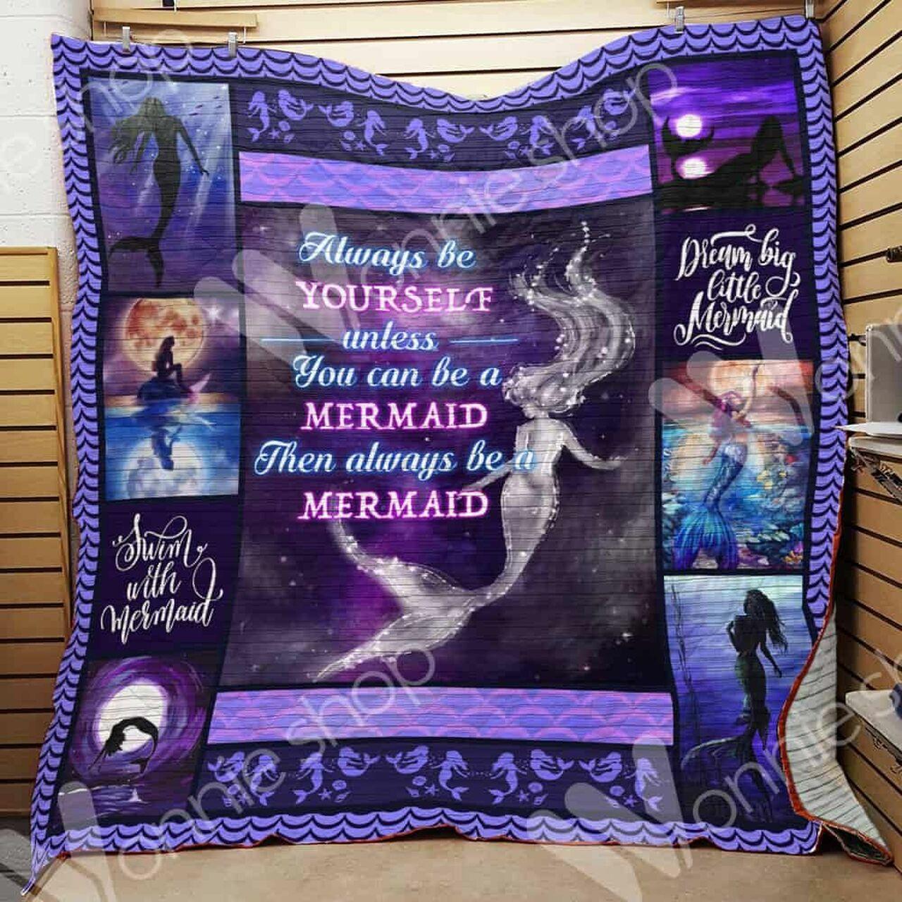 Mermaid Quilt Blanket Dhc06021070Td