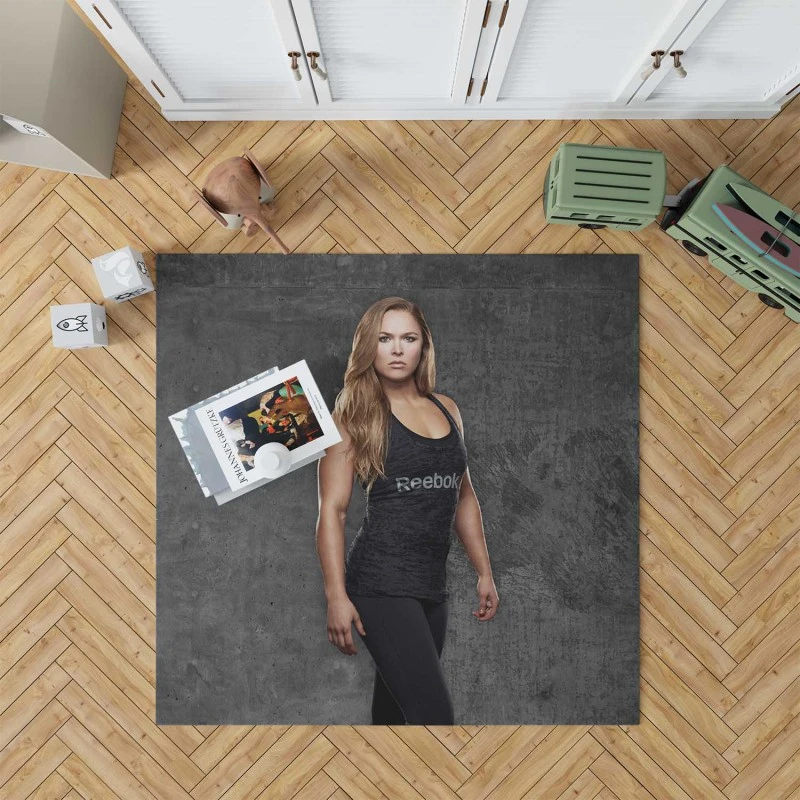Ronda Rousey Wwe Superstar Rug