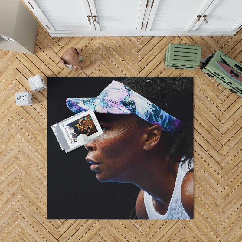 Popular Tennis Player Venus Williams Rug