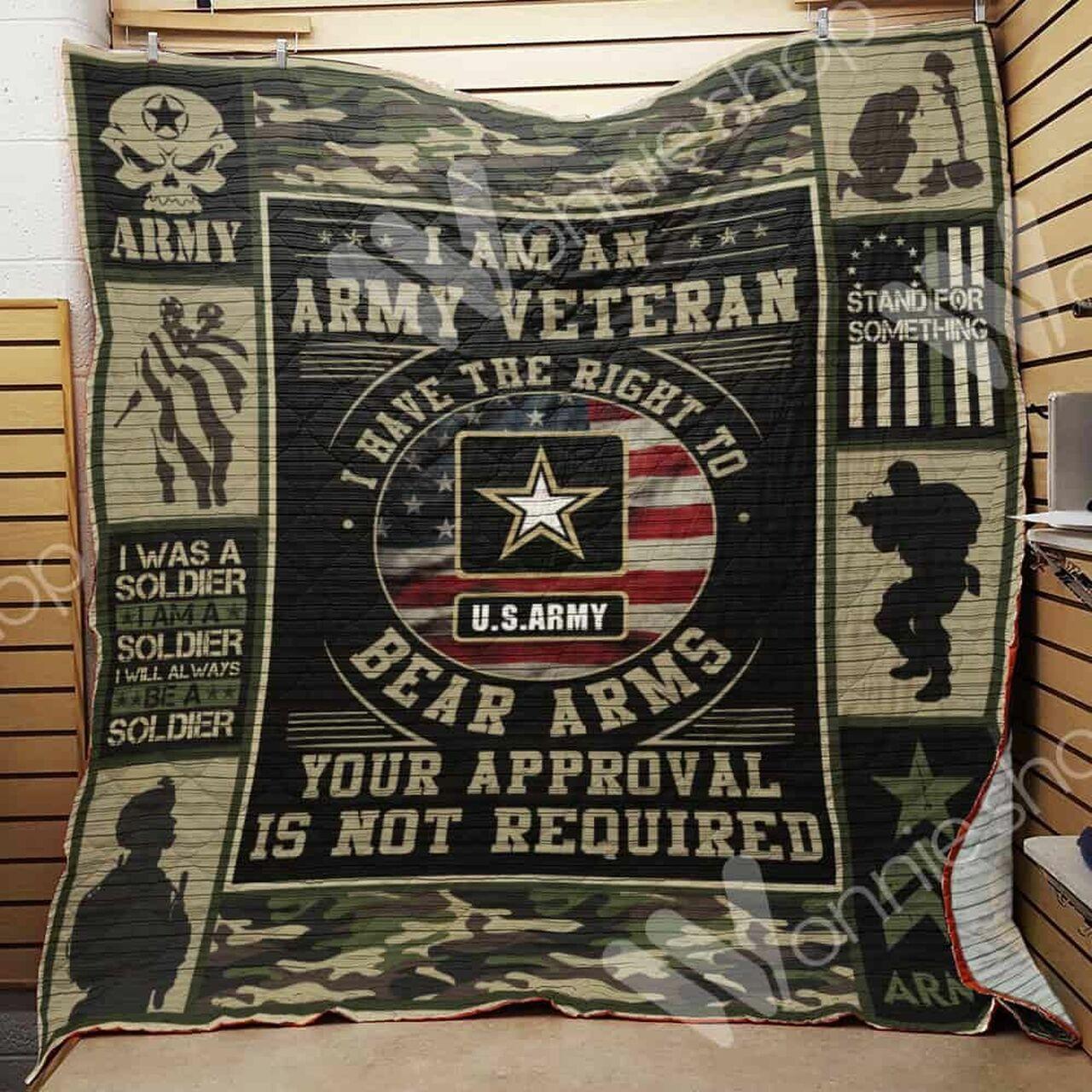 Veteran Quilt Blanket Dhc06021236Td