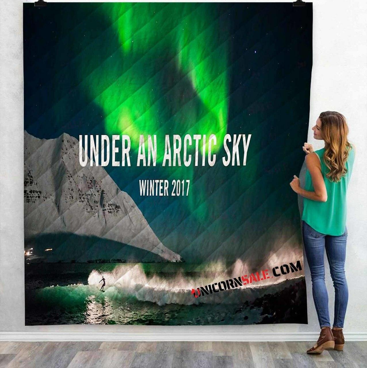Netflix Movie Under An Arctky N 3Dtomized onalized Quilt Blanket