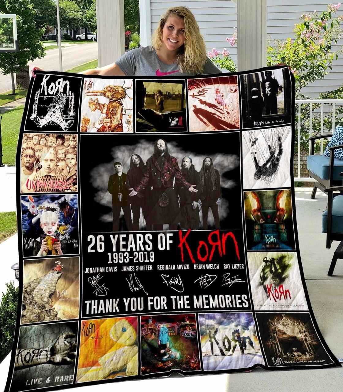 Korn Band Quilt-Blanket
