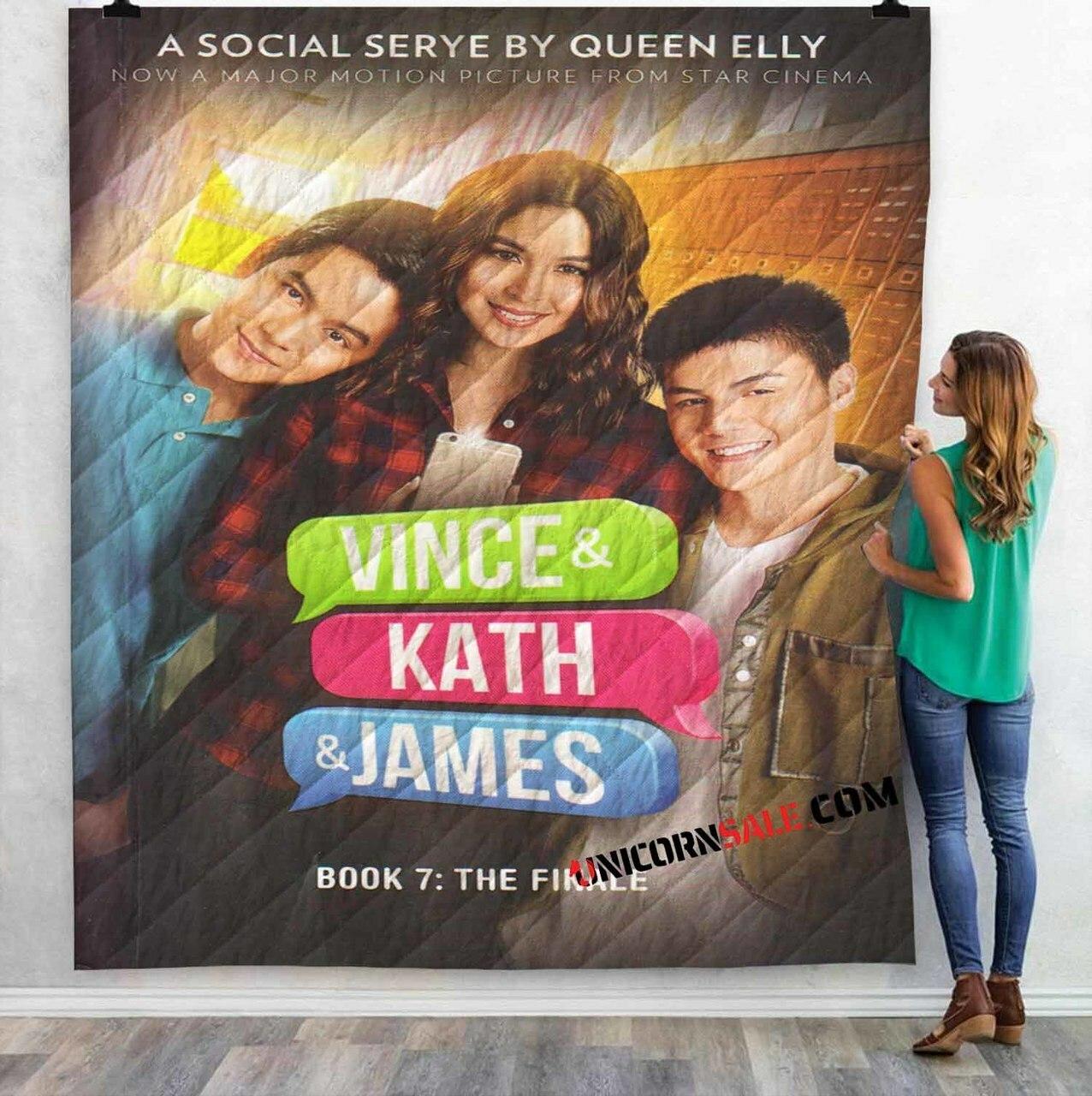 Netflix Movie Vince And Kath And J D 3Dtomized onalized Quilt Blanket