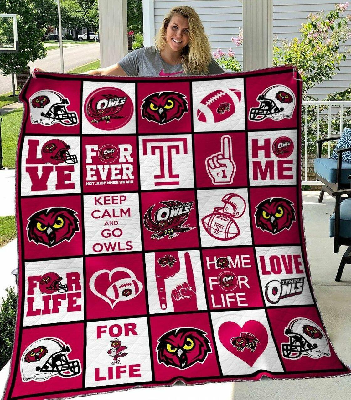 Temple V3 Quilt Blanket