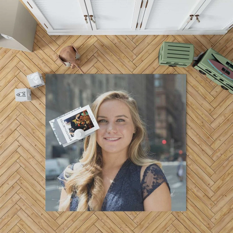 Sofia Kenin Tennis Player Rug