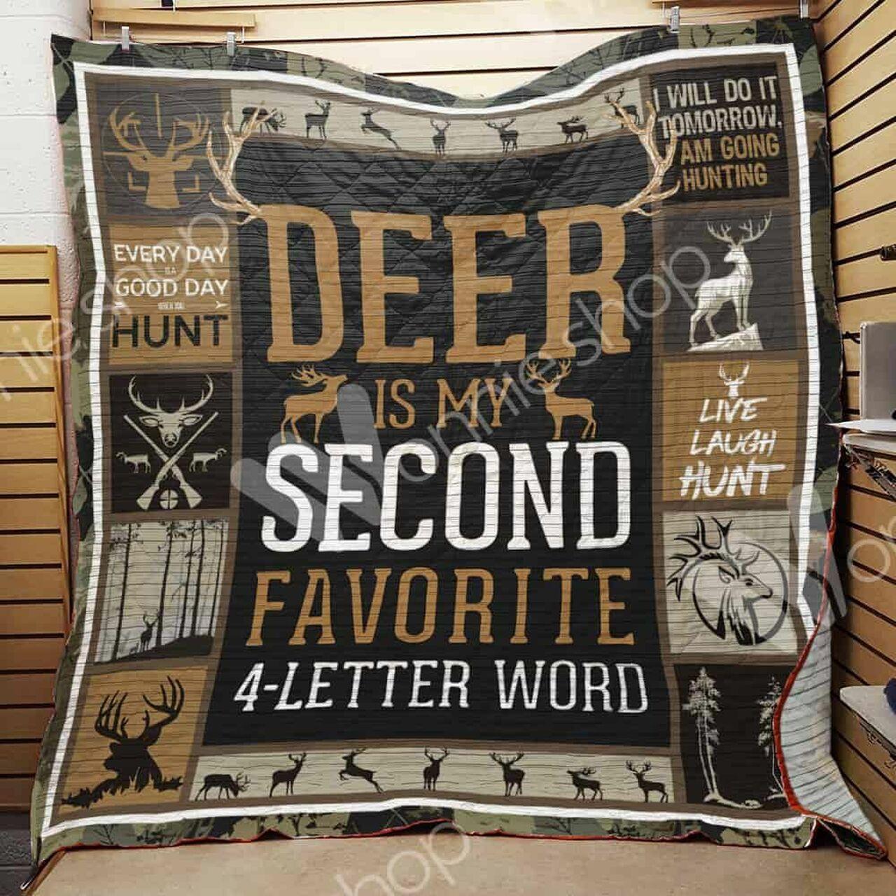 Hunting Quilt Blanket Dhc03021314Td