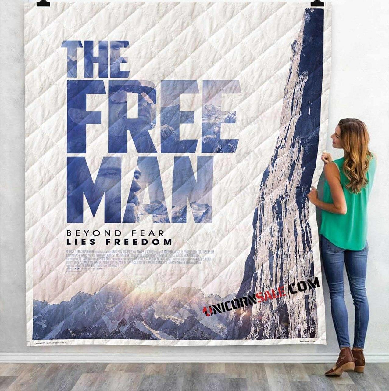 Netflix Movie The Free Man D 3Dtomized onalized Quilt Blanket