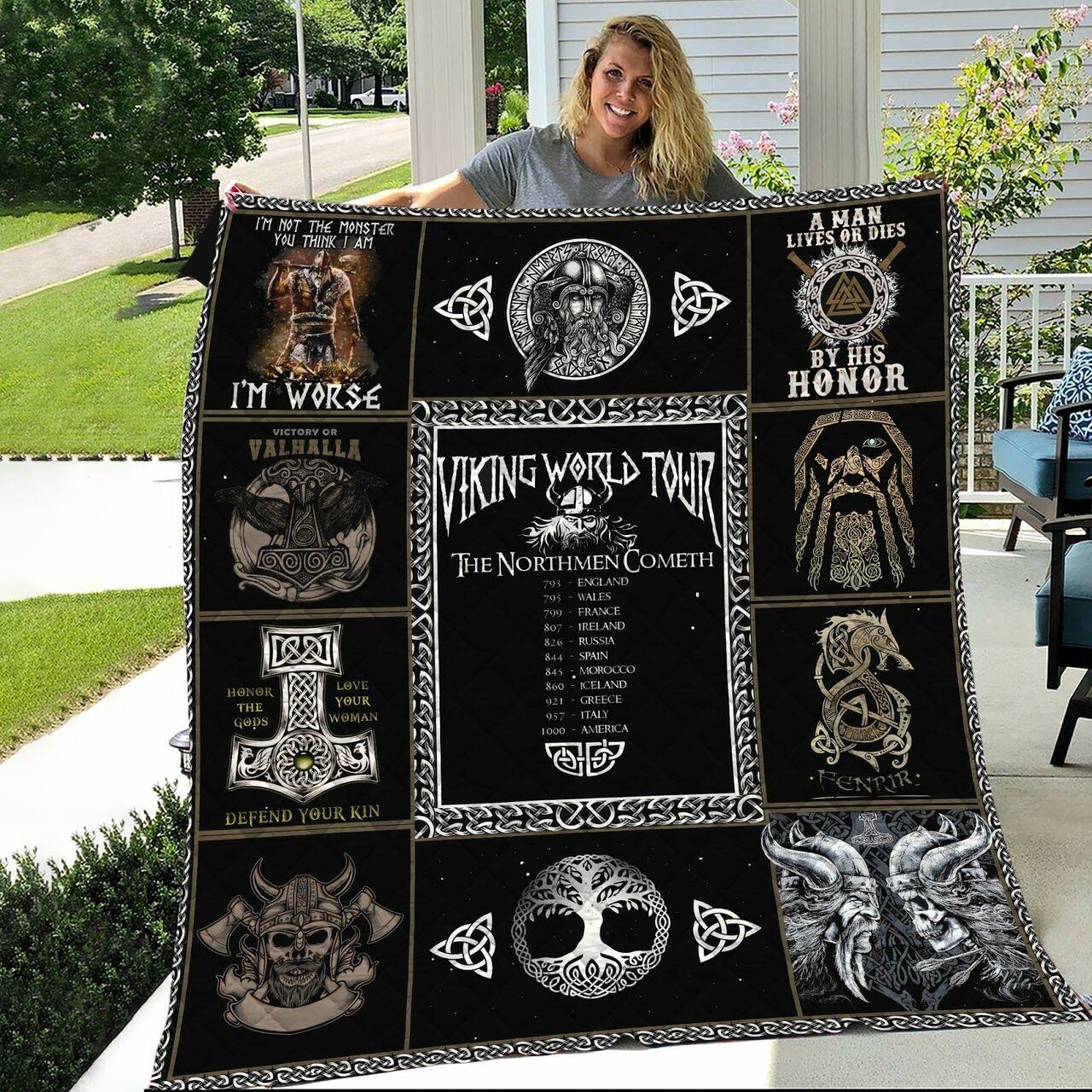 Viking Like Quilt Blanket Dhc1402987Td