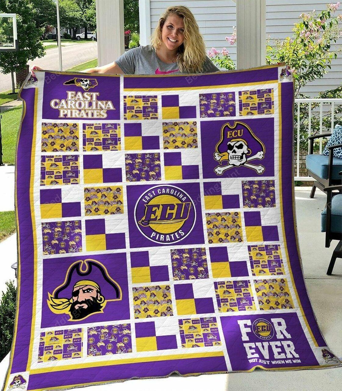East Carolina Pir V2 Quilt Blanket