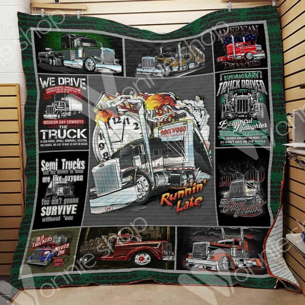 Truck Quilt Blanket Dhc05021284Td