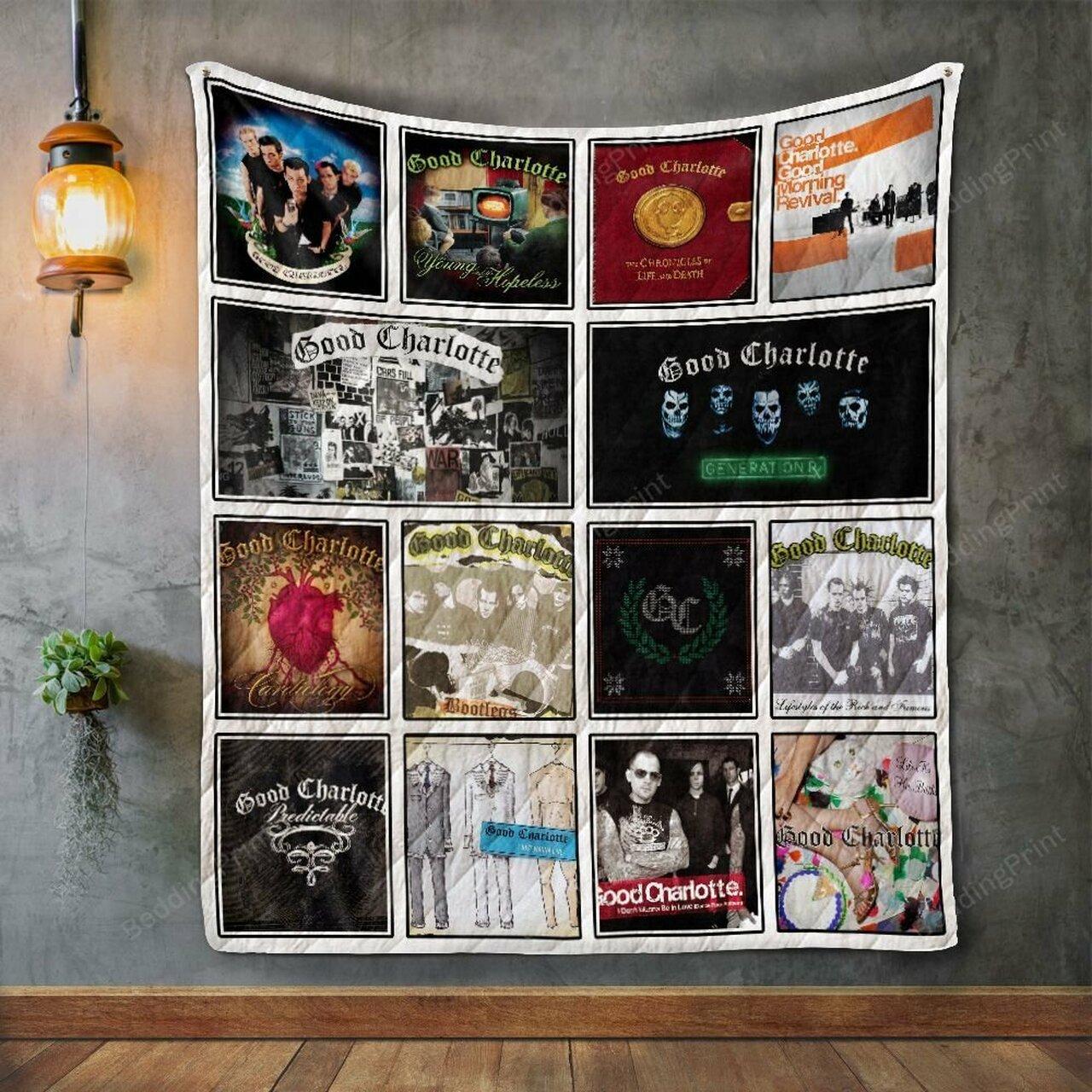 Good Charlotte Quilt Blanket