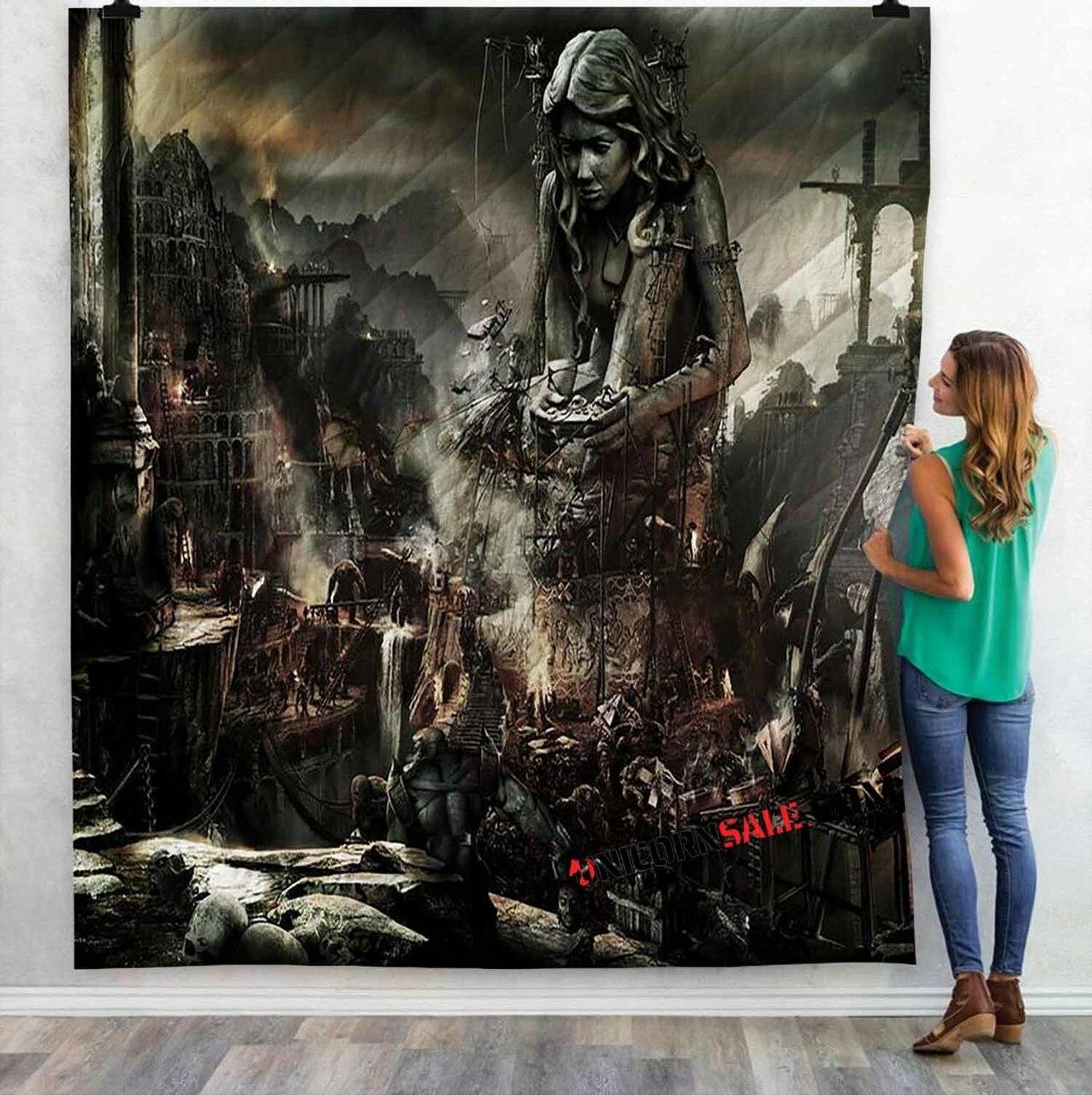 Ps3 Game Fallout 3 V 3Dtomized onalized Quilt Blanket