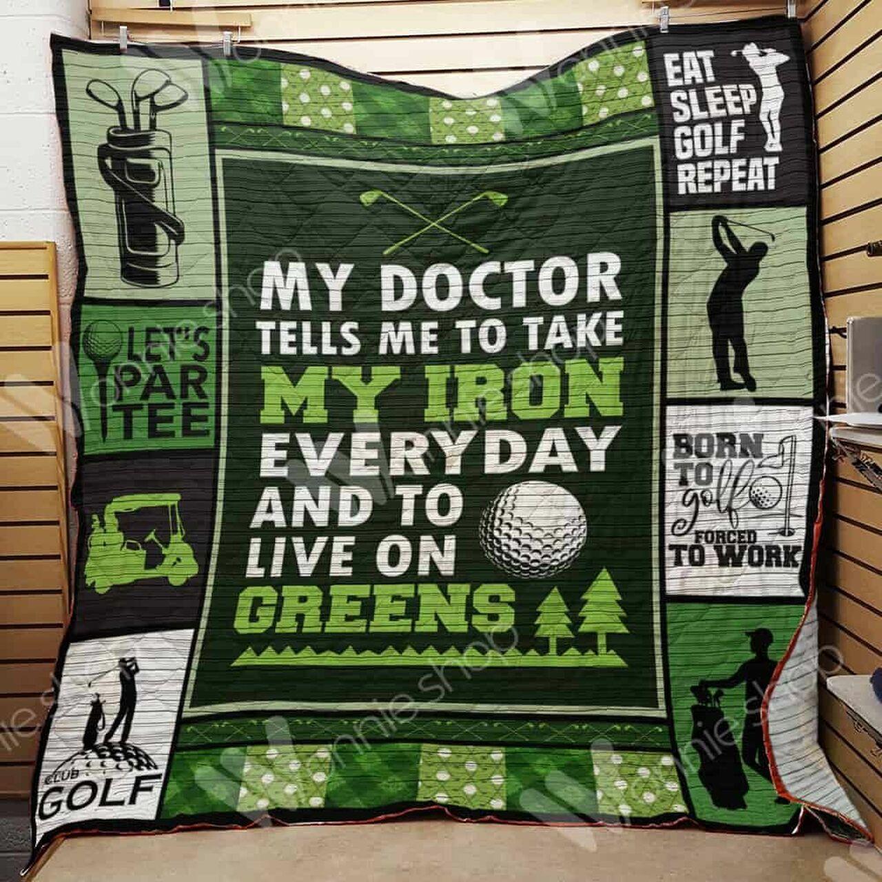 Golf Quilt Blanket Dhc03021259Td