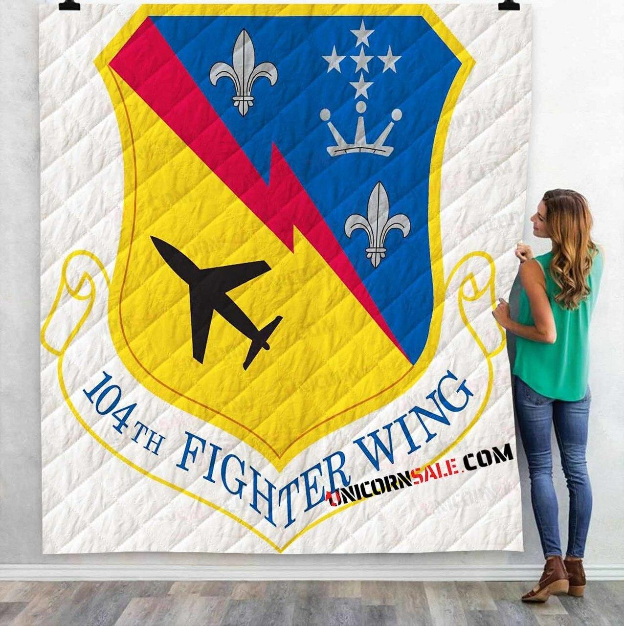 Firefighter 104Th Fw Ba Ang Firecue 3Dtomized onalized Quilt Blanket