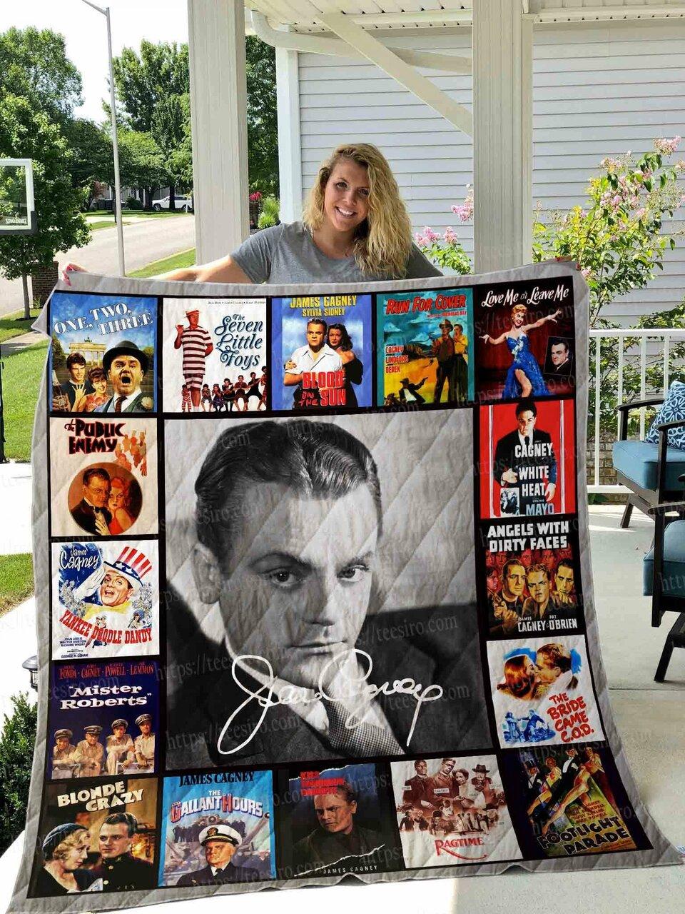 J Cagney Quilt Blanket 02