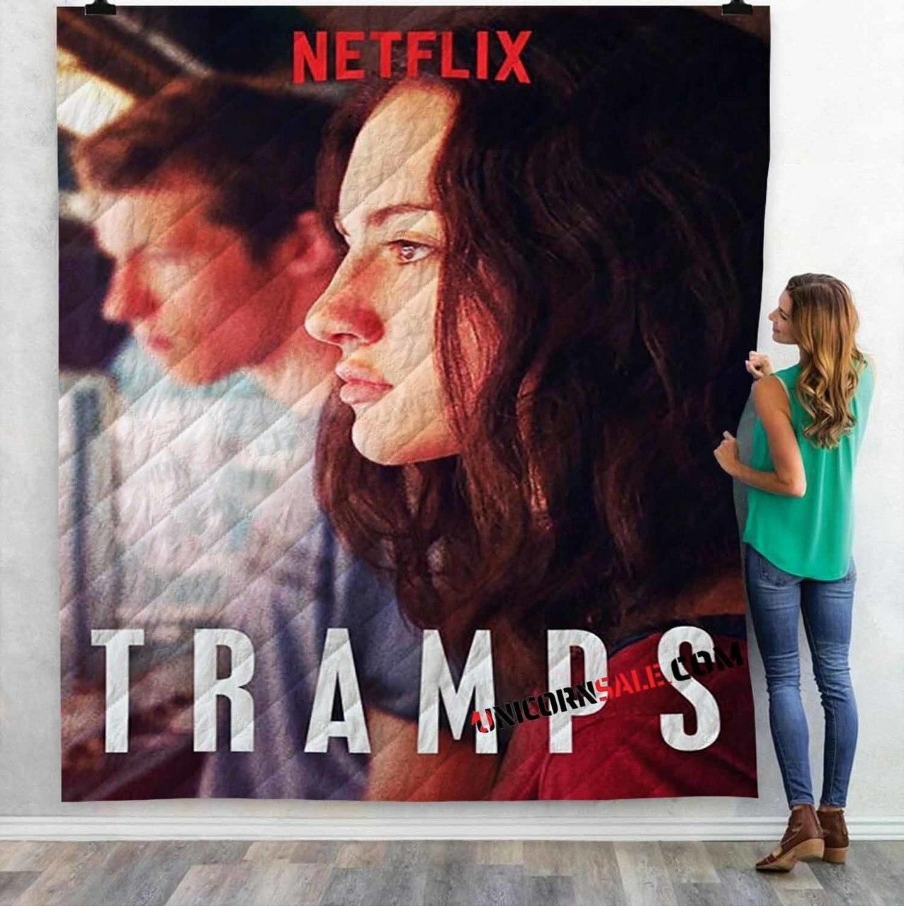 Netflix Movie Tr D 3Dtomized onalized Quilt Blanket