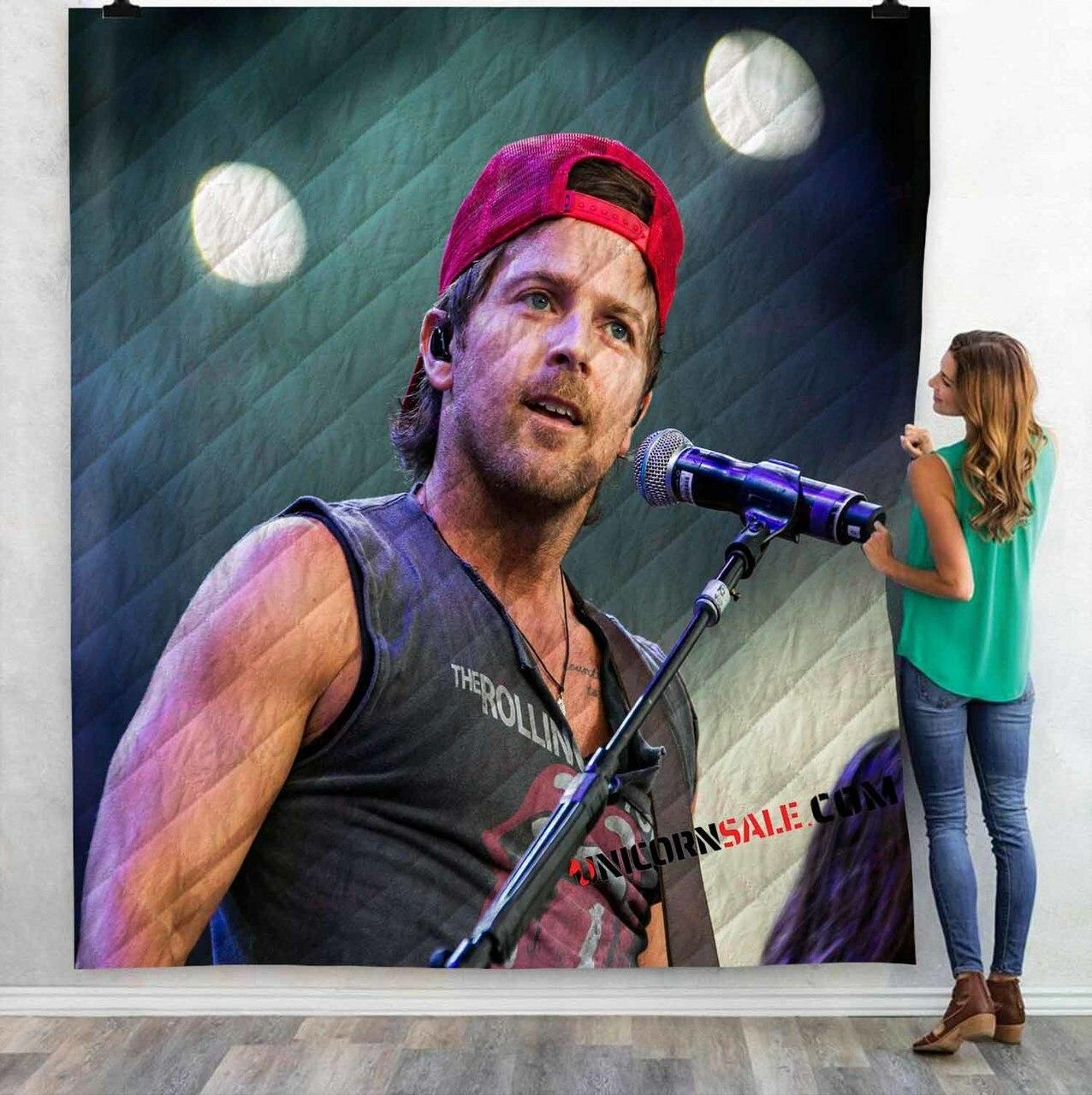 Fa on Kip Moore V 3Dtomized onalized Quilt Blanket