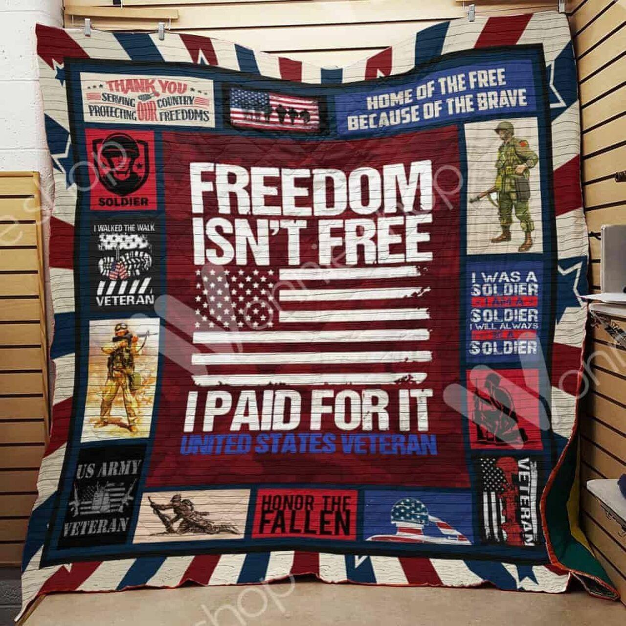 Veteran Quilt Blanket Dhc1102879Td