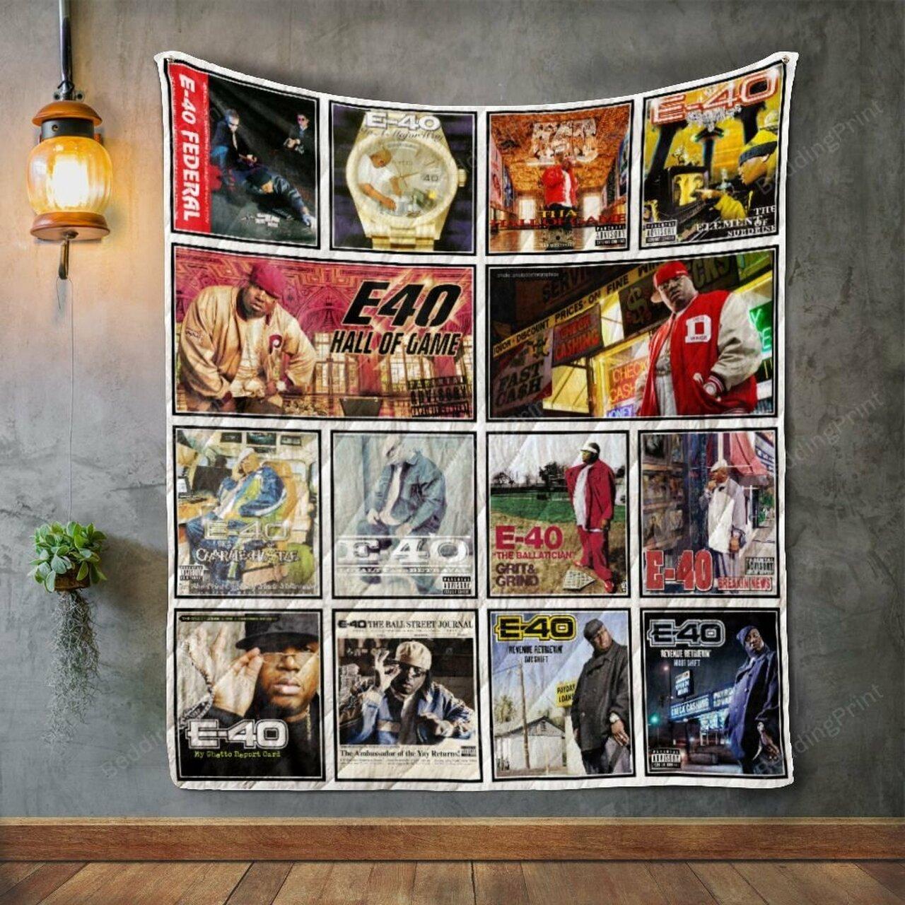 E-40 Album Co Quilt Blanket