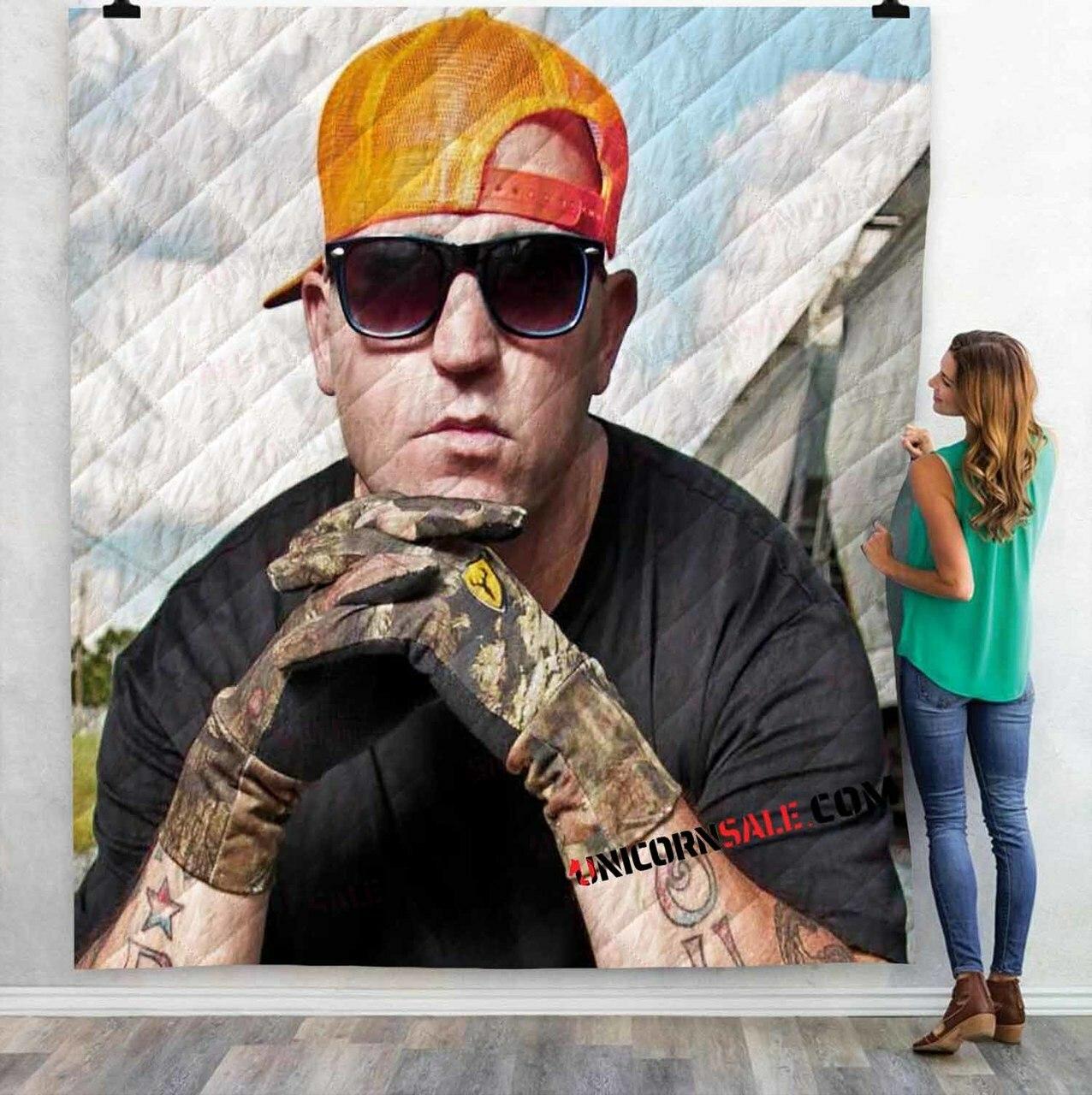 Fa Rapper Bubparxxx V 3Dtomized onalized Quilt Blanket