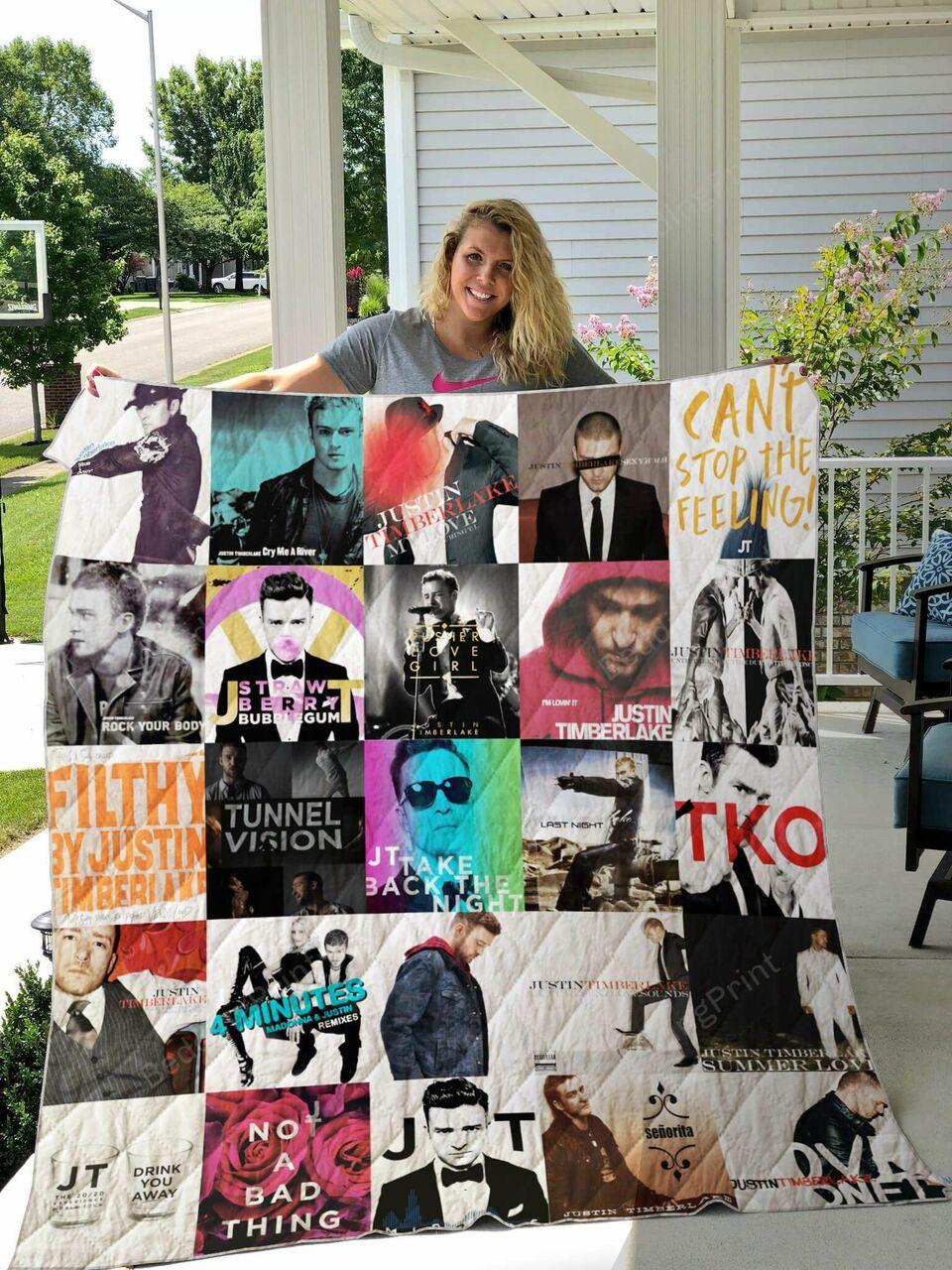 Justin Timberlake Quilt Blanket For Ver 25
