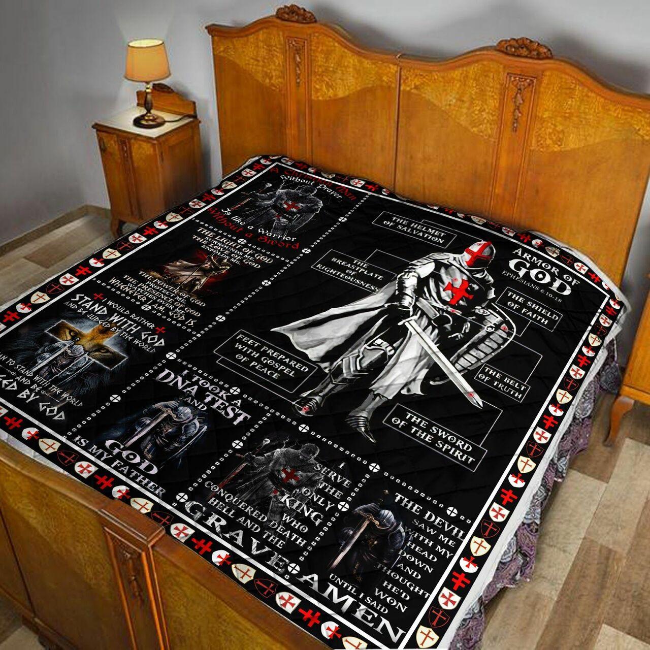 Knight Templar Like Quilt Blanket Dhc1402985Td