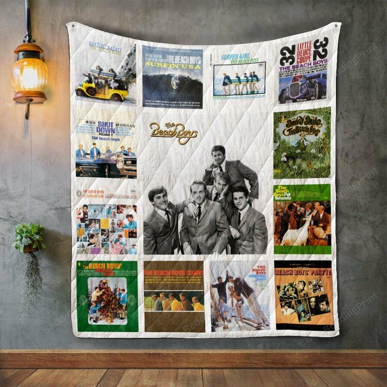 The Beach Album Co Quilt Blanket