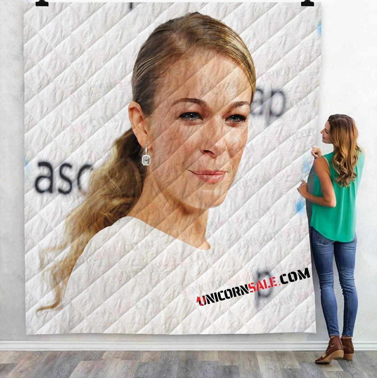 Fa on Leann R V 3Dtomized onalized Quilt Blanket