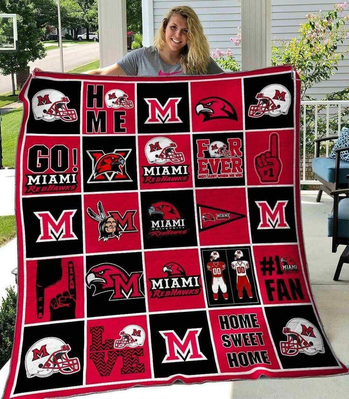 Miami Redh V2 Blanket Th0107 Quilt