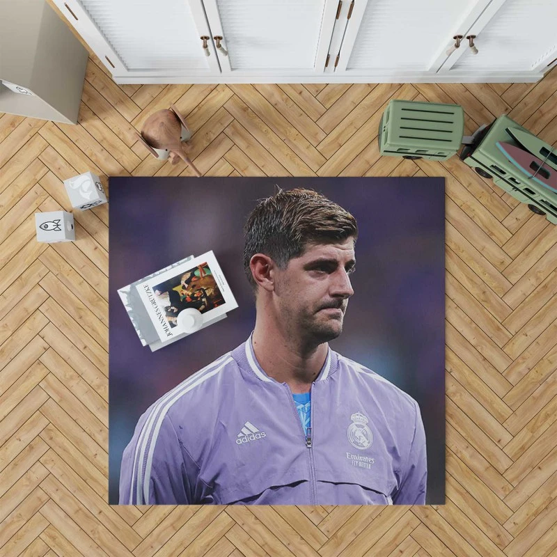 Professional Football Thibaut Courtois Rug